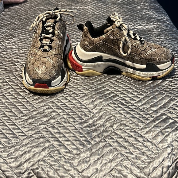 Gucci X balenciaga the Hacker Project triple S sneakers - Picture 2 of 9